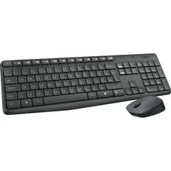 LOGITECH MK235US - Tastatur-/Maus-Kombination, USB, US-Layout