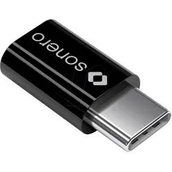 SON UA111 - USB 2.0 Adapter, C-Stecker > Micro-B-Buchse, schwarz