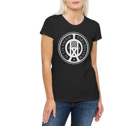 Urban Backwoods Print-Shirt Si Vis Pacem Para Bellum Patch Damen T-Shirt John Gun-Fu Wick Series (1-tlg) Movie Assassin Hitman Continental schwarz XL