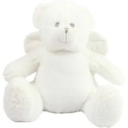 Mumbles Plüschtier Engel mit Reißverschluss Stofftiere MM561 white one size