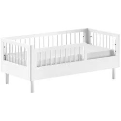 Mid.you Bett , Weiß , Holz , Buche , massiv , 70x140 cm , Schlafzimmer, Komplette Schlafzimmer und Serien, Schlafzimmerserien
