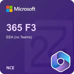 Microsoft 365 F3 EEA (no Teams) (NCE)