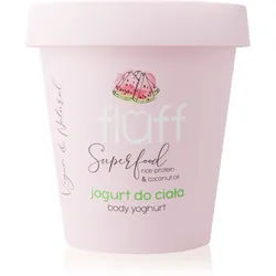 Fluff Superfood Watermelon Körperjoghurt Rice Protein & Coconut Oil 180 ml