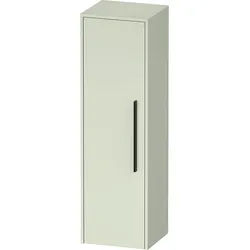 Duravit D-Code Halbhochschrank DC1338LBDHH0000 Griffe Diamantschwarz, Blassgrün Matt, 400x1320x36 mm