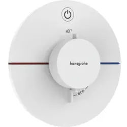 hansgrohe Thermostat ShowerSelect Comfort S UP, für 1 Verbraucher, mattweiß