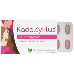 Kade Zyklus bei Krämpfen während der Menstruation 30 St Filmtabletten