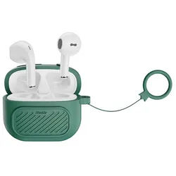 XO Kopfhörer mit Schutzhülle In-Ear-Kopfhörer TWS-Technologie 300mAh wireless In-Ear-Kopfhörer grün