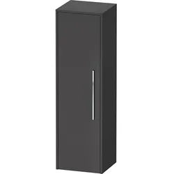 Duravit D-Code Halbhochschrank DC1338L10490000 Griff Chrom, Graphit Matt, 400x1320x36mm
