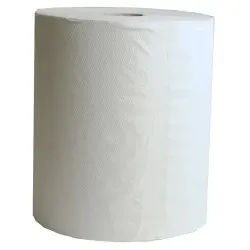 Rollenhandtuchpapier, 1-lagig, weiß HP-99721 , 1 Paket = 6 Rollen