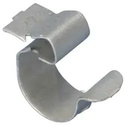 Erico Kabel-Snap-Clip - Flanschstärke2 - 4mm, Rohr-Ø 15-18mm