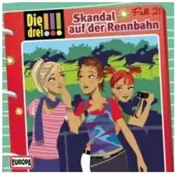 United Soft Media Hörspiel Die drei !!! 21. Skandal auf der Rennbahn (drei Ausrufezeichen)