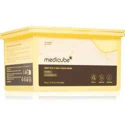 medicube Deep Vita C Daily Quick Mask Feuchtigkeitsspendende Tuchmaske zum vereinheitlichen der Hauttöne Grosspackung 30 St.