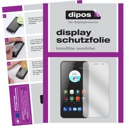 Dipos Displayschutzfolie Crystalclear (2 Stück, ZTE Blade A520), Smartphone Schutzfolie