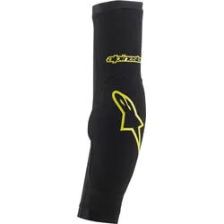 Alpinestars Paragon Plus Ellenbogenprotektoren, schwarz-gelb, Größe S für Männer