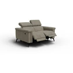 RELAXSOFA NORDEL 2-Sitzer, dunkles beige