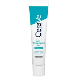 CeraVe Anti-Unreinheiten Gel: Klärende Pflege für unreine, zu Akne neigende Haut. Mit Peelingeffekt durch Glykolsäure und Salicylsäure