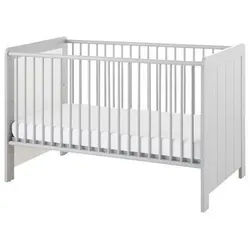 Gitterbett Nikola ca. 70x140 cm Grau