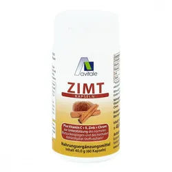 Zimt Kapseln 500 mg+Vitamin C+e