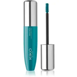 KIKO Milano Maxi Mod Colour Mascara langlebiger Mascara für mehr Volumen Farbton 04 Metallic Green 12 ml