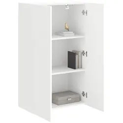 vidaXL TV-Schrank 59,5 x 31 x 100 cm TV Wandschrank Weiß 59 5x31x100 cm Holzwerkstoff fü weiß
