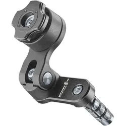 Interphone Quiklox Halter für Lenkkopfloch zwischen 13mm und 25,4mm (1/2"-1"), schwarz