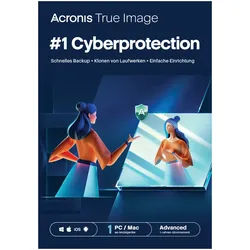Acronis True Image Advanced [1 Gerät - 1 Jahr] + 500 GB Acronis Cloud Storage [1 Gerät - 1 Jahr]