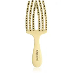 Olivia Garden Club The Nomad Detangling&Shine Fingerbrush​ Flache Bürste für das Haar Yellow 1 St.