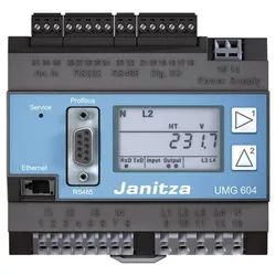 Janitza UMG 604 E-PRO 230V (UL) Funktional erw Netzanalysator 5216202