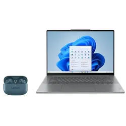 Lenovo Yoga Slim 7 15 U7-32GB-1TB + Earbuds Intel® Core Ultra 7 258V Prozessor LPE-Kerne bis zu 3,70 GHz P-Kerne bis zu 4,80 GHz , 32 GB MOP, Windows 11 Home 64, 1 TB SSD M.2 2242 PCIe 4.0 TLC, 15,3 Inch, Luna Grey