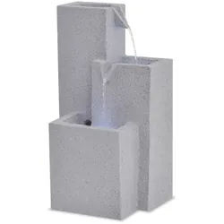 vidaXL Zimmerbrunnen mit LED-Licht Polyresin