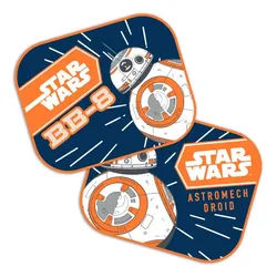 Seven Polska Autosonnenschutz 2 er Set Kinder Sonnenblende Sonnenschutz Auto Seitenscheiben, Avengers Spiderman Frozen Mickey Mouse Paw Patrol Star Wars