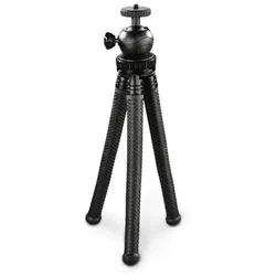 Hama Stativ "FlexPro" für Smartphone, GoPro und Fotokameras, 27 cm, Ministativ