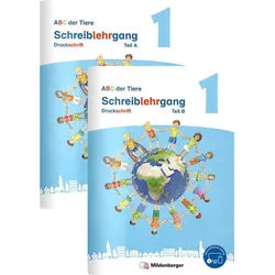 Schulbuch ABC der Tiere 1 Neubearbeitung – Schreiblehrgang Druckschrift, Teil A Klaus Kuhn, Mareike Hahn, Kerstin Mrowka-Nienstedt blau