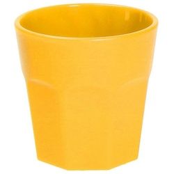 mehrweg.pro Mehrwegbecher Trinkbecher "Tumble", Kunststoff, (Sparset, 60-tlg., 60), Füllstrich gelb