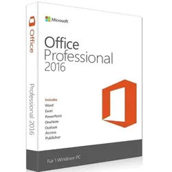 Microsoft Office 2016 Professional, ESD Download