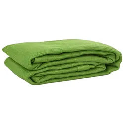 vidaXL Zeltteppiche Zeltteppich Hellgrün 200x200 cm HDPE, Höhe: 0 mm grün