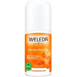 Weleda 24h Deo Roll-On Sanddorn - Ohne Aluminiumsalze 50 ml
