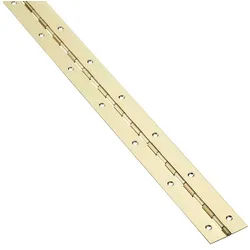SO-TECH® Möbelbeschlag Stangenscharnier 1000 mm Messingoptik + Befestigungsset (1 St), verschiedene Ausführungen goldfarben 4 cm x 0.07 cm