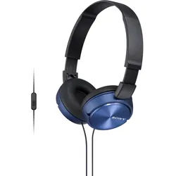 Sony MDR-ZX310APL - Kopfhörer mit Mikrofon - ohrumschließend - kabelgebunden - 3...