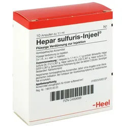 Hepar Sulfuris Injeel Ampullen