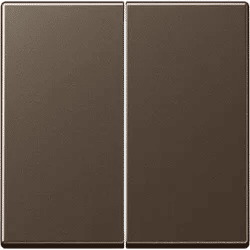 Jung A595MO Wippe, Duroplast lackiert, Serie A, mokka