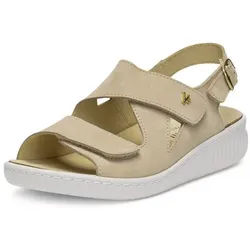 vitaform Damen Sandalen Nubukleder Sandale beige 37 EU