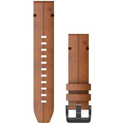 Garmin 010-12863-05 QuickFitTM Lederband 22 mm Walnussbraun