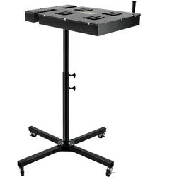 VEVOR 41 x 41 cm Flashtrockner Siebdruck Flashtrockner 1700 W 220 V Siebdruck mit verstellbarem Ständer für T-Shirt Siebdruck Druck und dem X-förmig