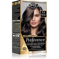 L’Oréal Paris Préférence Haarfarbe Farbton 3.0 Dark Brown 1 St.