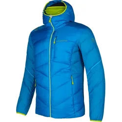 La Sportiva Bivouac Down Jacket Men - Daunenjacke - Electric Blue/Lime Punch - M