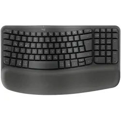 LOGITECH Wave Keys wireless ergonomic keyboard - DEU - 2.4GHZ/BT - N/