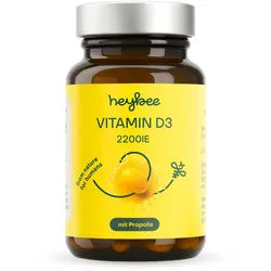 Heybee Vitamin D3 2200 I.e. + Propolis Weichkapseln 1x60 St