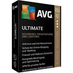 AVG Ultimate 2026 | PC/Mac/Mobilgeräte | 3 Gerät / 2 Jahre