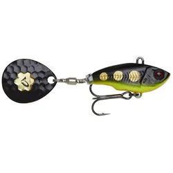 Savage Gear Kunstköder, Savage Gear Fat Tail Spin 5,5cm 9g Sinking Black Magic Jig Spinner 5.5 cm